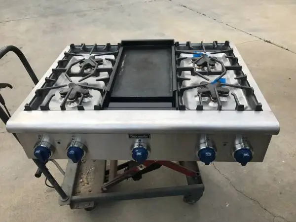 36 Thermador Stainless Rangetop