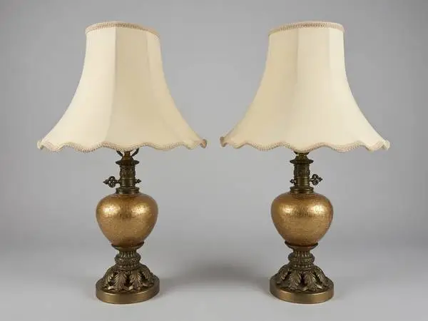 Mid Century Regency Table Lamps