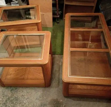 Coffee table & 2 side tables / 3 piece set