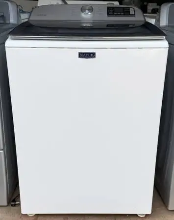 Clean & Tested Maytag 4.7 Cu Ft Top-Load Washer White — $300