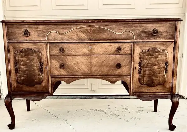 Antique and mid century pieces of furniture