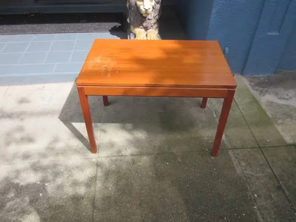 Vintage Mid Century Teak End Table Made in Norway