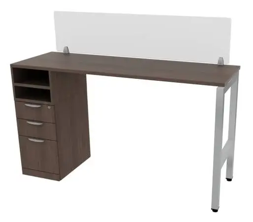 *8 colors New 66/72w x 30d Standing Desk w/ Privacy Panel Option