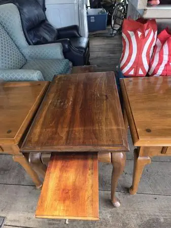2 end table & coffee table