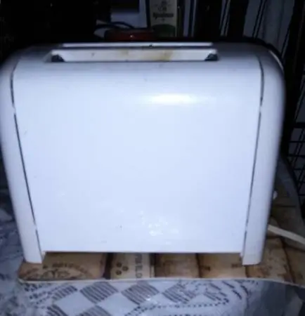 2 Loaf Bagel Bread Slice Electric Toaster Toasting Machine White Black