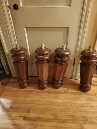 Piano legs - from Klemm &Brother Square Grand Piano