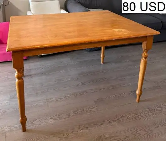 Wood Dining Table