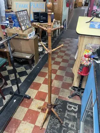 Antique hall tree/coat rack