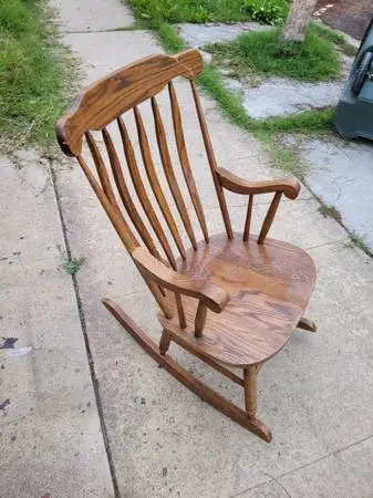 Rocking chair solid wood