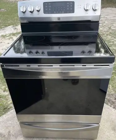 Kenmore Stainless Ceramic Range
