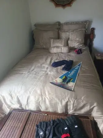 Complete Full Size Bed including Mattress, Box, Frame, Headboard