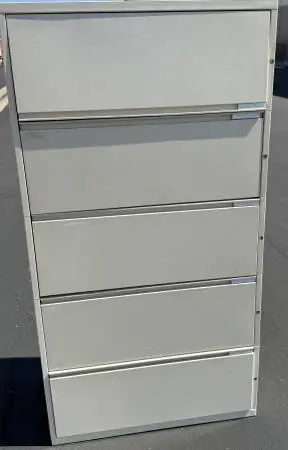 FIVE DRAWERS LATERAL FILE CABINET