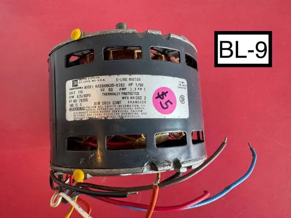 BL-9 — Emerson Blower Motor, 1/5 HP — BRAND NEW 🥴