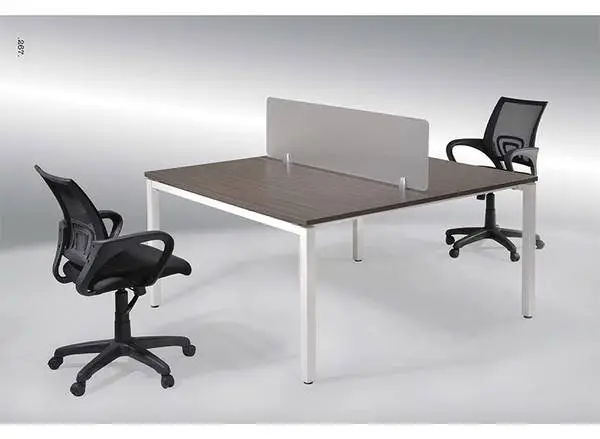 *8 colors New 48w x 60d 2 Person Conference Table/ Desk w/Divider