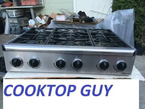 36 Dacor Stainless Range Top, SET PRICE
