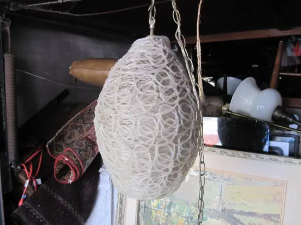 Vintage 1960s Mid Century Lucite Spaghetti Lamp
