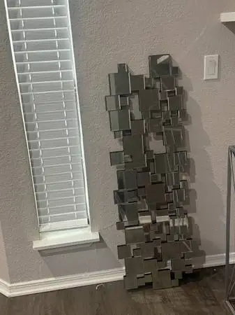 Modern 3D geometric Decor Mirror