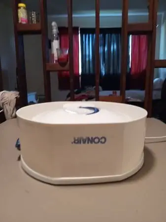 Hooded hair dryer