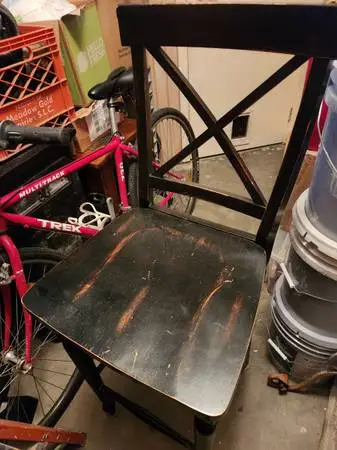 2 Bar height bar stools