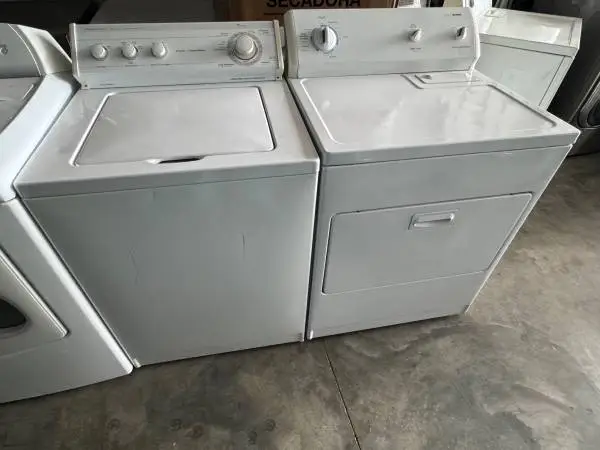 Combo whirlpool washer and  kenmore dryer electric heavy duty