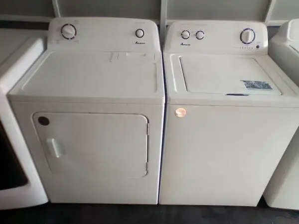 Amana washer and dryer set