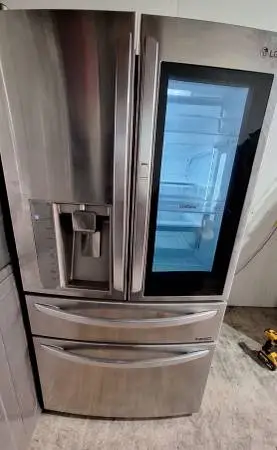 Refrigerator LG Instaview Four Door Stainless