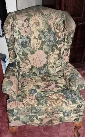 Living Room Chair Tapestry