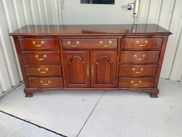 Vintage Pennsylvania House Solid Cherry 12 Drawer Dresser - WOW!