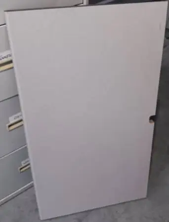 Cubicle Work Surfaces, Desktops,Light Gray,Rounded Front Edge,48x24