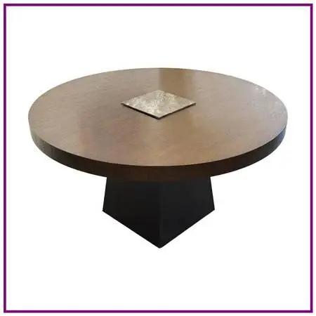 Conde House Kaji Round Dining Table, 54 Inches. Estimate Price: $5,100
