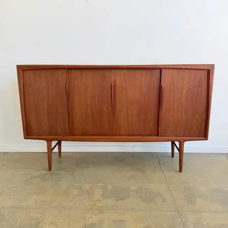Danish Modern Axel Christensen Large Teak Sideboard by Aco Møbler