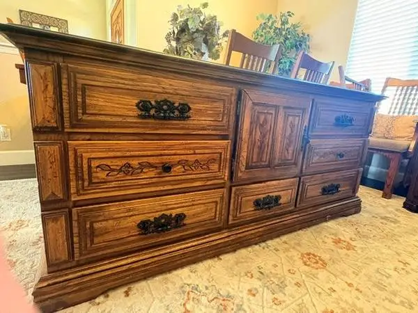 Baby Nursery Set, Dresser, night stands, coffee table, mirror