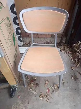 Wood Metal Chair