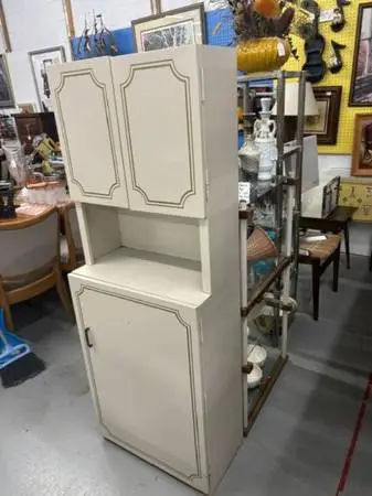 vintage metal kitchen cabinet