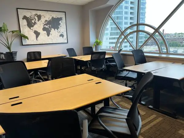 Great Conference Table & Beautiful Chairs