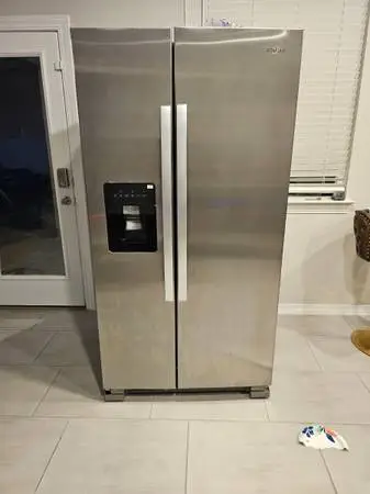 2026 whirlpool side by side refrigerator and freezer