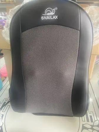 Cordless gel shiatsu back massager