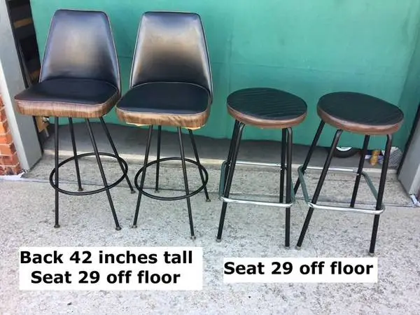 Bar Stools - Vintage Set of 4