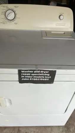 Whirlpool dryer delivery set up available