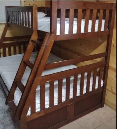 ••••Twin over Full Bunk Bed w/Mattress ••••