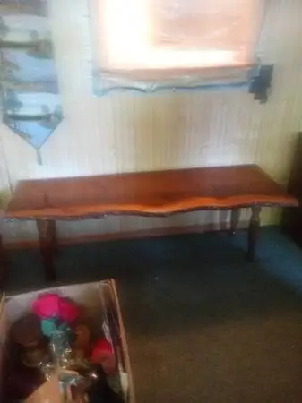 Myrtlewood table one of a kind