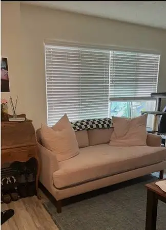Gorgeous Pink Rose Couch 6 feet in length - stored in Santa Monica