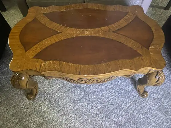 Elegant wooden center table for sale