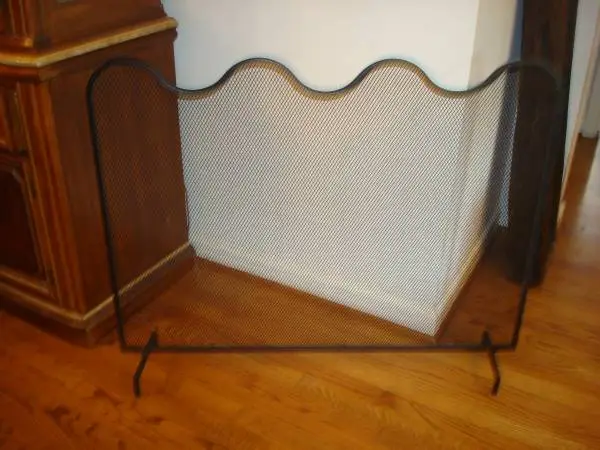 Wrought Iron Fireplace Screen