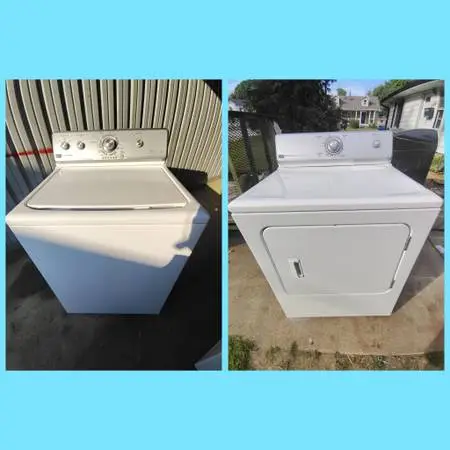 MATCHING MAYTAG WASHER AND ELECTRIC DRYER SET