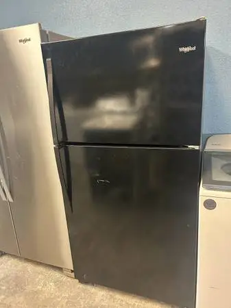 Whirlpool Black Top Freezer Refrigerator