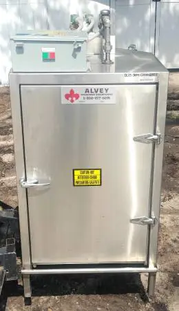 Alvey Commercial Garbage Trash Bin Can Washer Washing Machine Cleaner