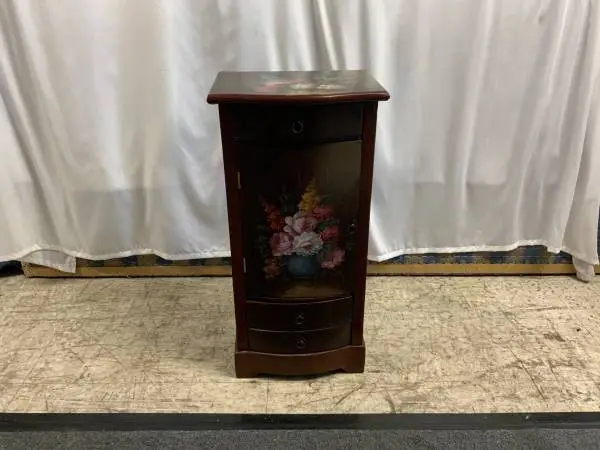 Jewelry armoire cabinet