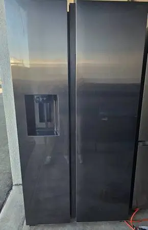 Samsung Side by side fridge  Black Stainless