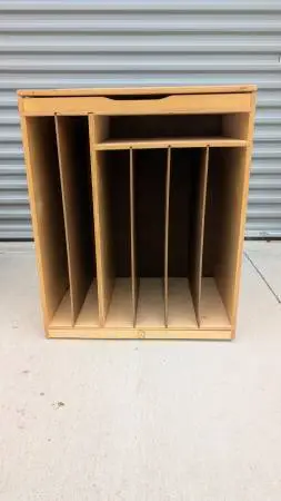 Big Book Display and Storage Cabinet